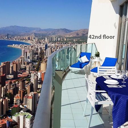 Deluxe Penthouse On The 42Nd Floor With Amazing Sea Views Lejlighed Benidorm Eksteriør billede