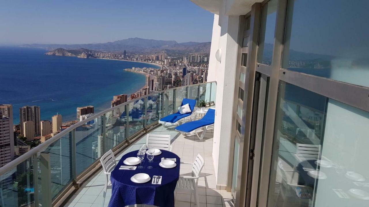 Deluxe Penthouse On The 42Nd Floor With Amazing Sea Views Lejlighed Benidorm Eksteriør billede